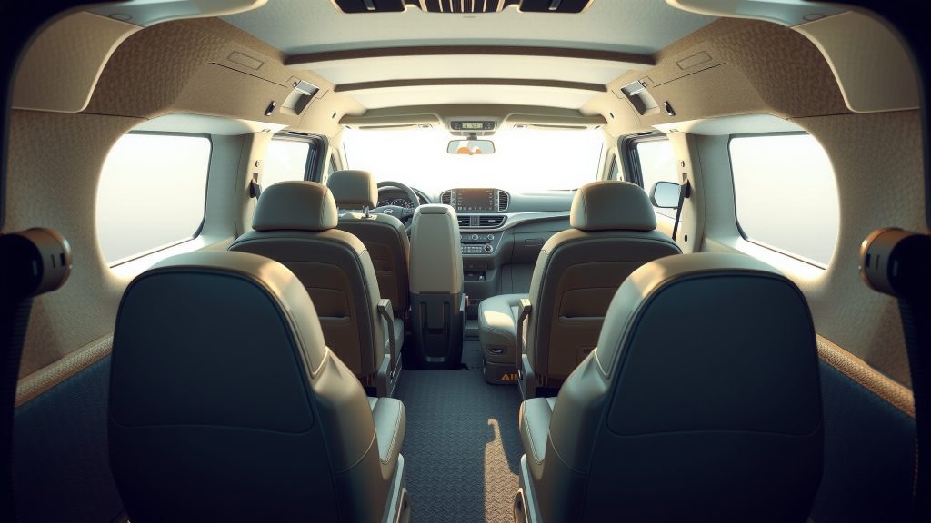    Какой минивэн 2025 вмещает больше пассажиров при малой мощности?