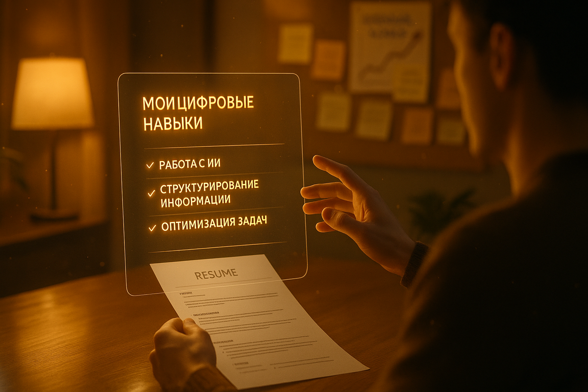 Нейросети и резюме соискателя. Создано в Сора.