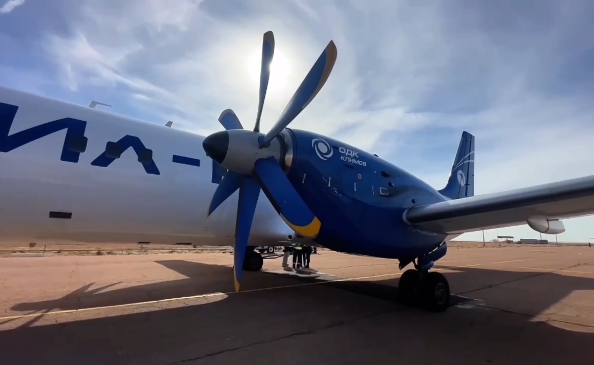 ТВ7-117СТ-01 на самолете Ил-114-300. Кадры ОДК