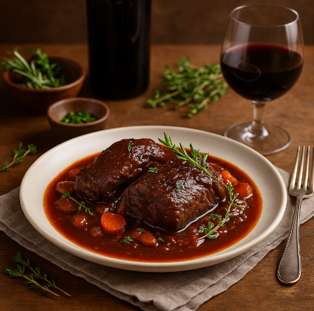 Щёчки телячьи в красном вине рецепты от Дарики