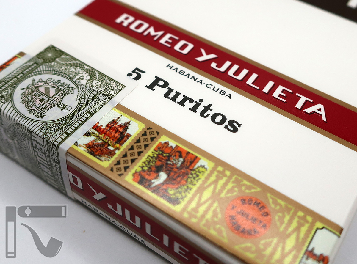 Сигариллы Romeo y Julieta Puritos. Фото: © канал "Уголок Курильщика"