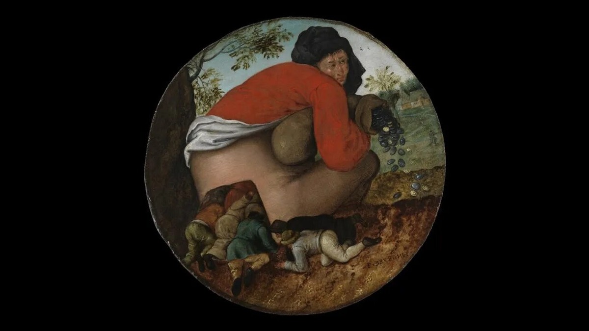 Питер Брейгель Младший. Льстецы. (Из цикла «Фламандские пословицы»). Ок. 1592 г.