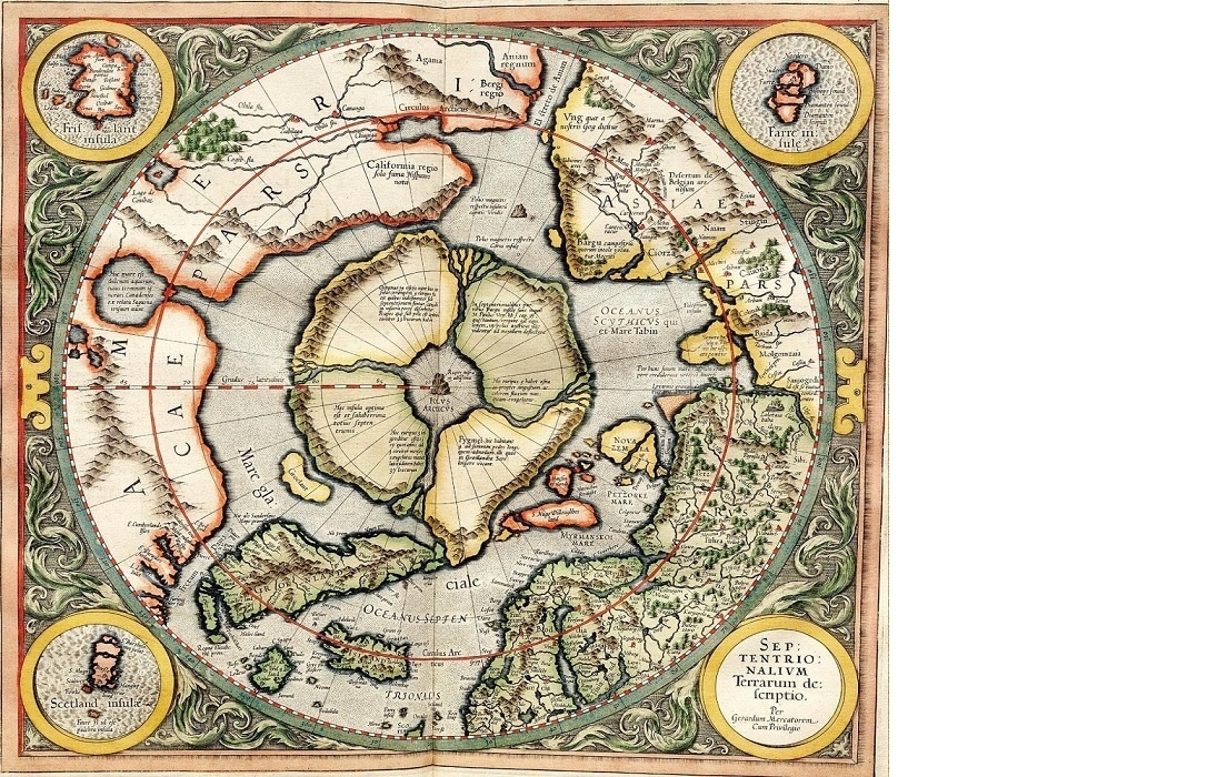 
Карта Меркатора 1569 года