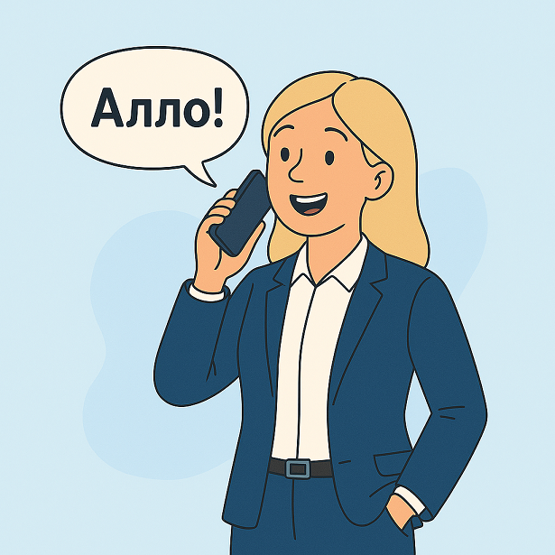 Добавьте немного эмоций в приветствие для установления контакта.