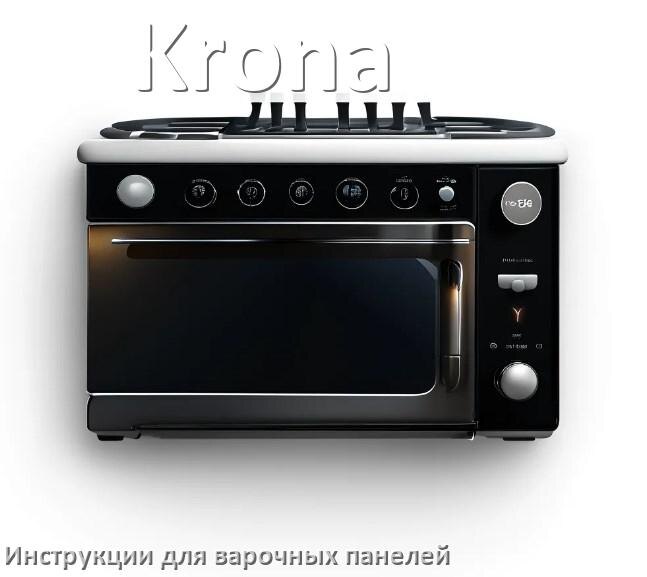 
Инструкция для варочной панели Krona индукционной электрической эксплуатация и применение