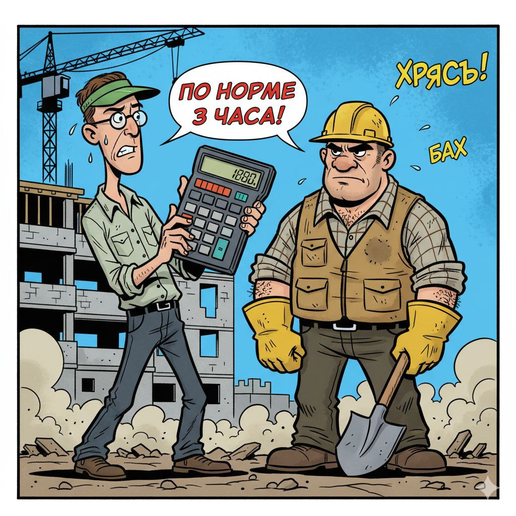 "А тут грунт попался!"