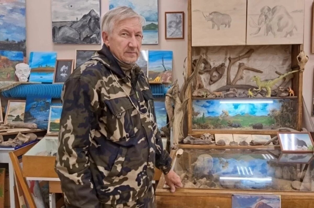    Житель Коми-Пермяцкого округа Алексей Панфилов долгие годы собирает экспонаты для музея