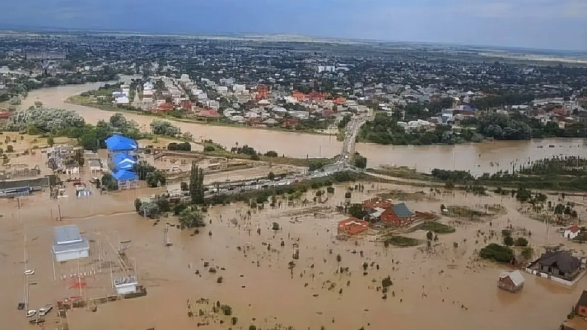 Река Неберджай, увы, славится своими наводнениями