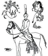 Олени, Козероги, фантастические звери.