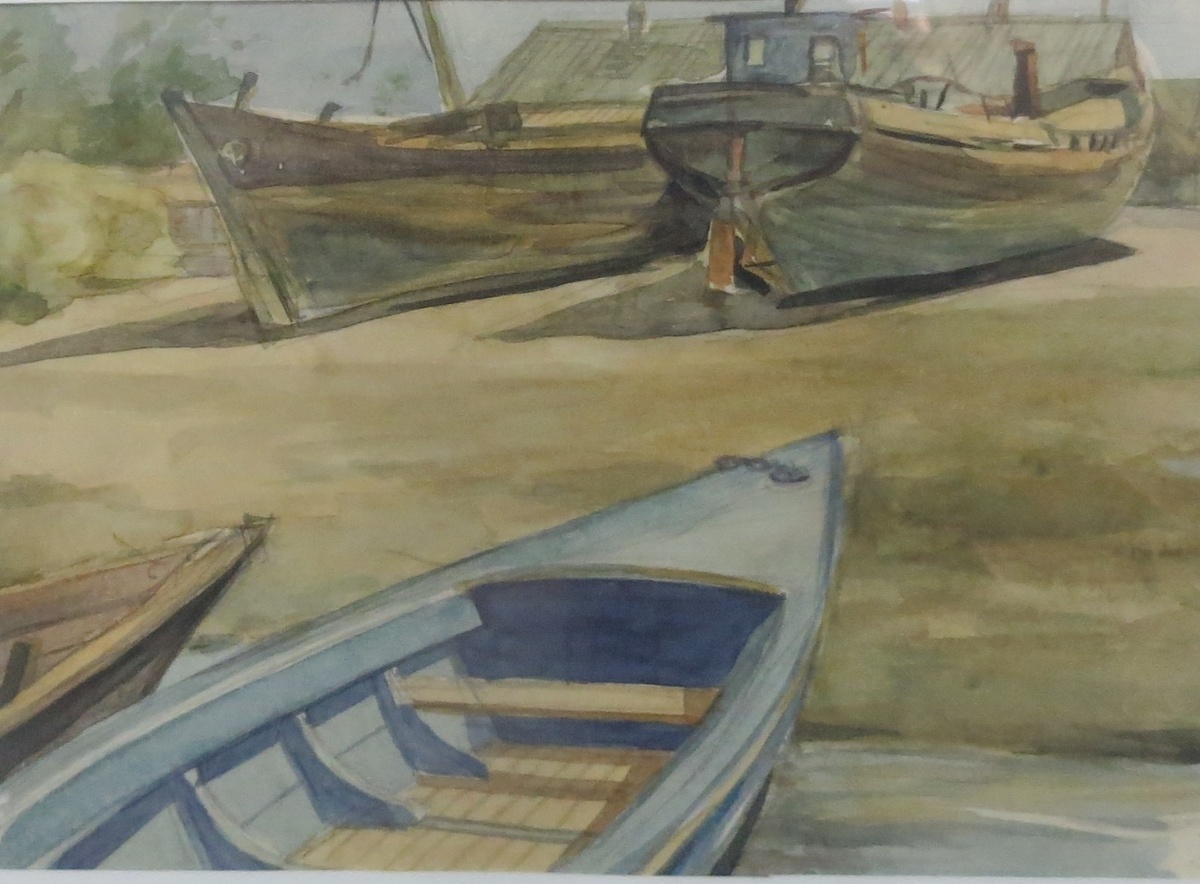    Мумра. Лодки на берегу