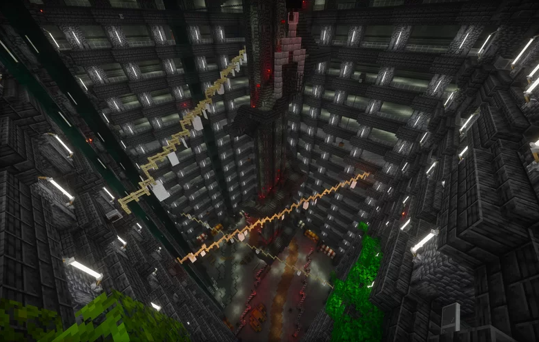    Фанат Minecraft потратил 6 лет на строительство бункера-мегаполиса