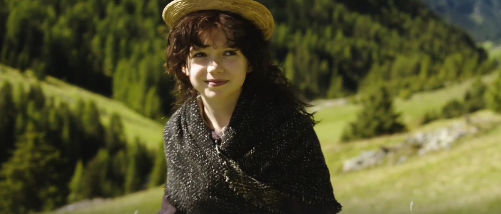 Хайди приехала к дедушке 