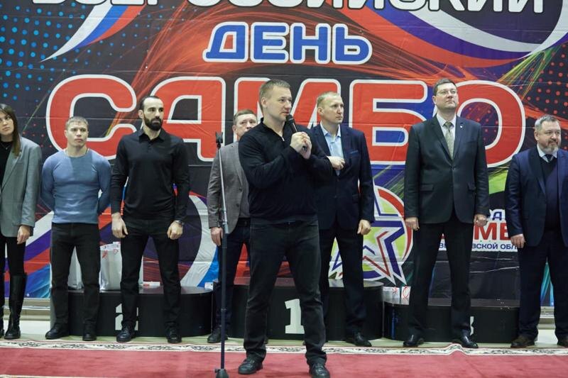    Федерация самбо Свердловской области. Алексей Свалов во время выступления