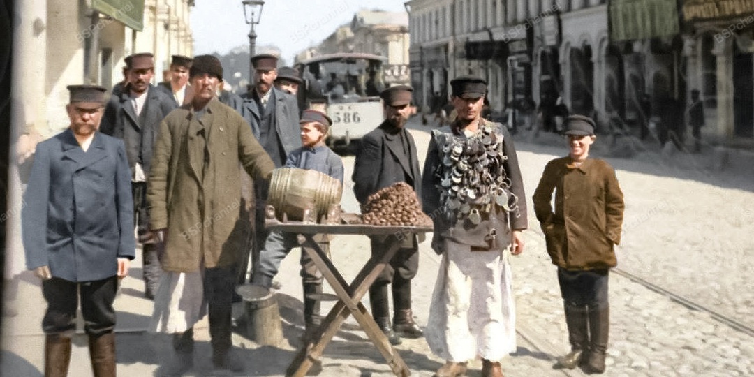 Цветные снимки Дореволюционной Москвы. Жизнь и виды города в начале ХХ века. Часть 8