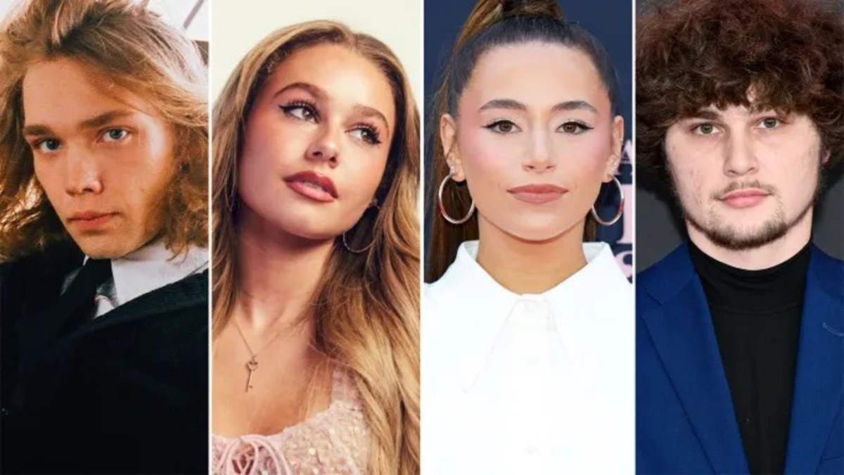 Чарли Пламмер, Руби Роуз Тернер, Скай Кац и Ричи Мерритт. Источник: Tim Buol/Getty Images