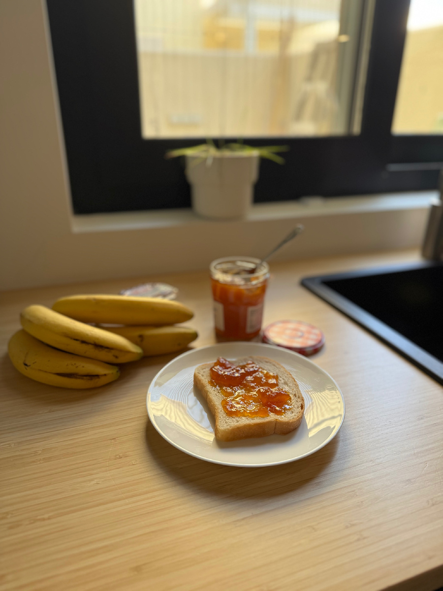 Мой завтрак в будний день 