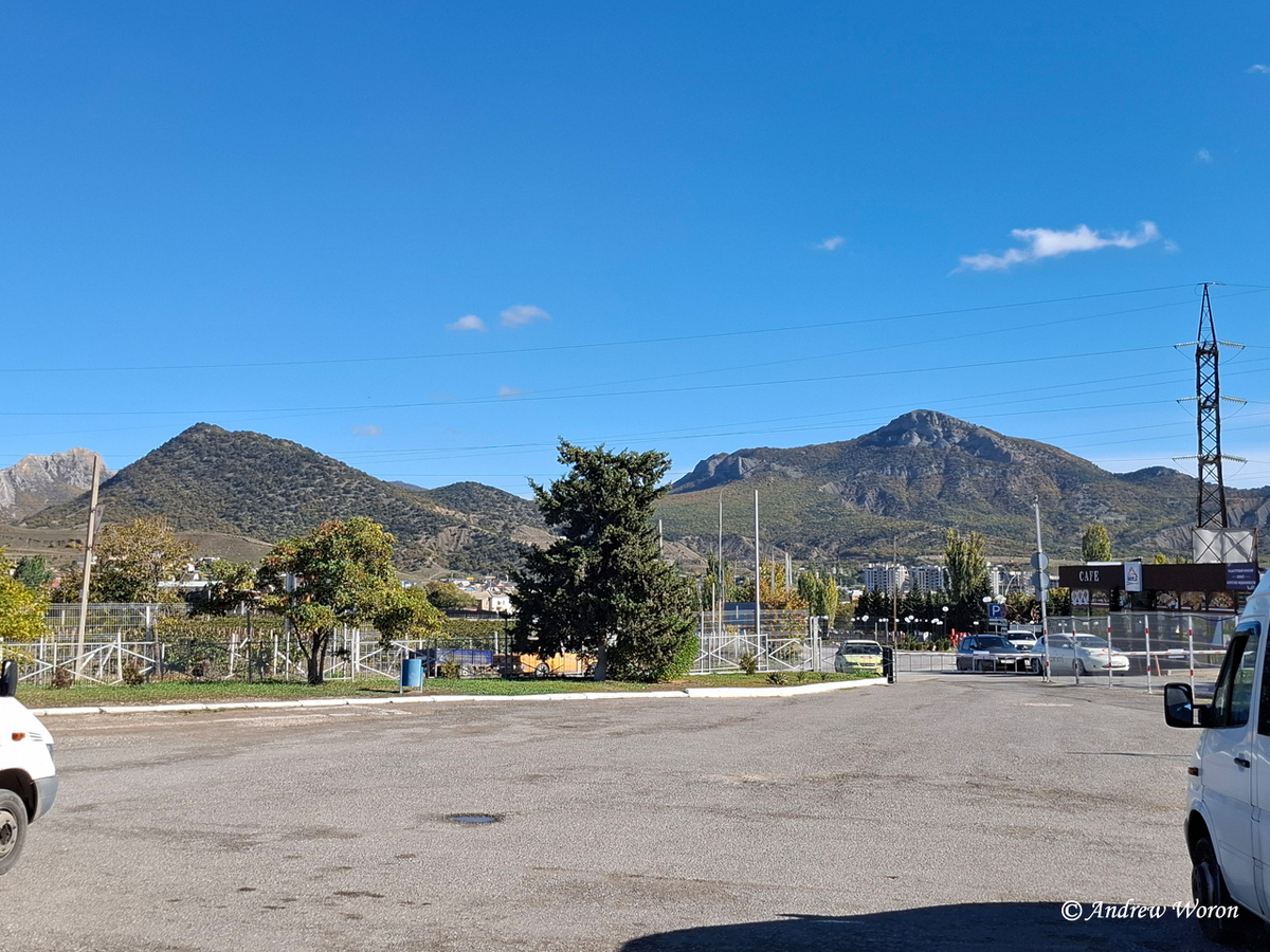 Вид на горы у Судака