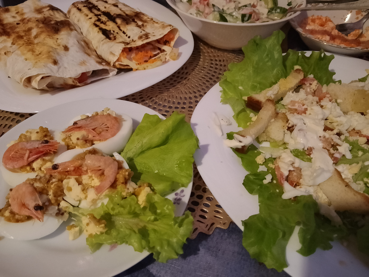 Фото автора, приготовила вкусняшки