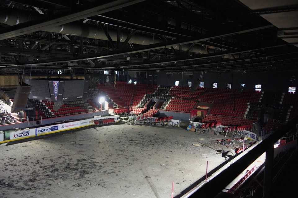    Когда-то «Дружба» была центром спортивной и культурной жизни Донецка. Фото: ТГ/Макаров