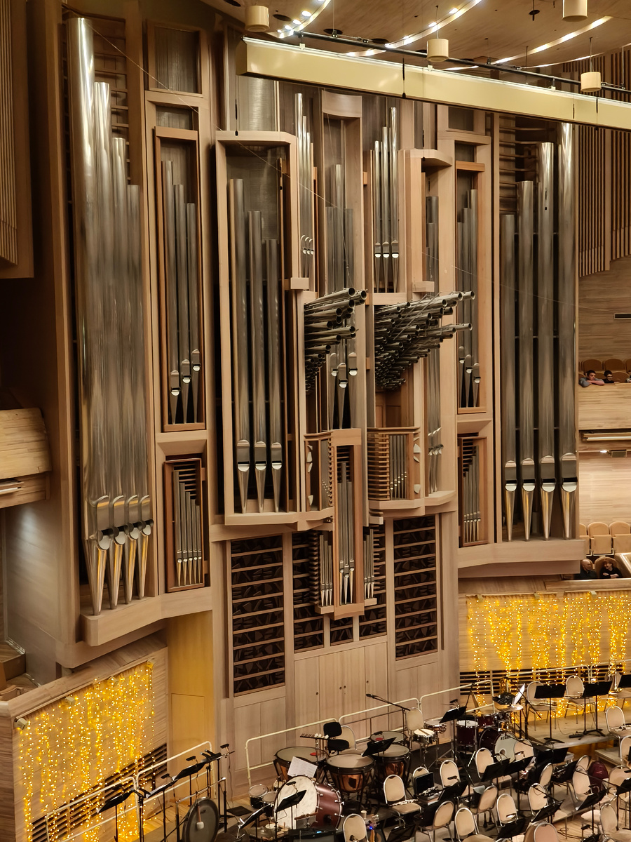 ОргАн в Светлановском зале. 31 октября 2025 года.