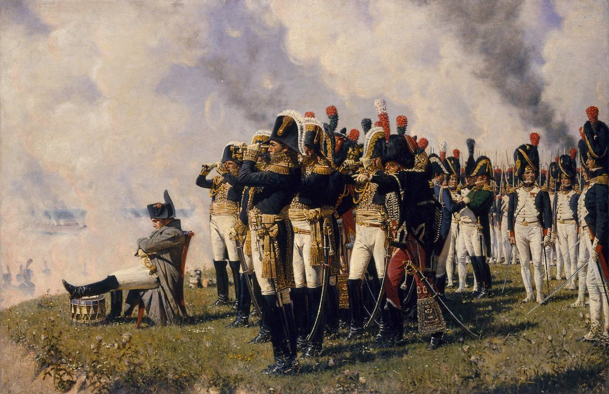 Наполеон в битве при Бородино. Художник: Василий Верещагин