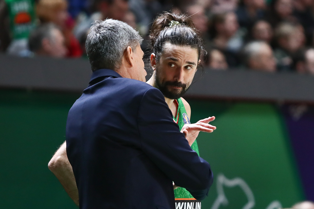    Велимир Перасович (слева) и Алексей Швед / фото: Ксения Богданова, unics.ru