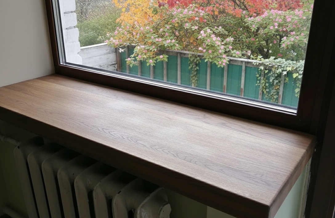 Оказалось, жена была права! Из-под подоконника тянуло холодом!