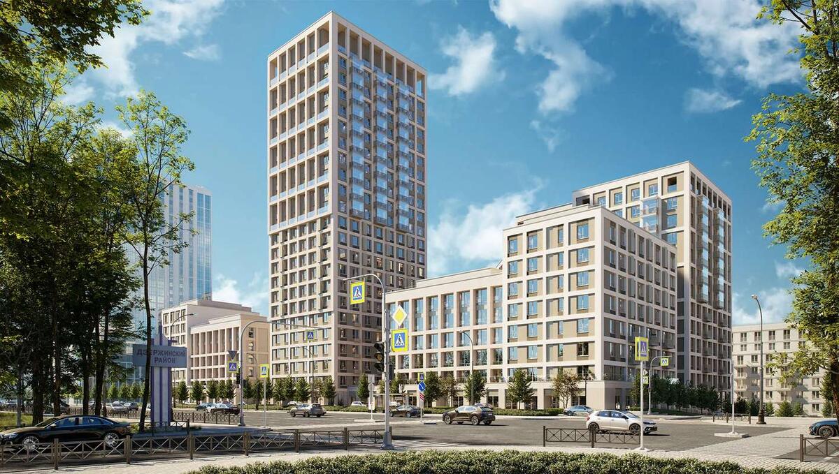 Проект и план застройки ЖК Город на озере в Новосибирске