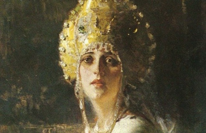 До сих пор не известна дата появлению кокошника на Руси.