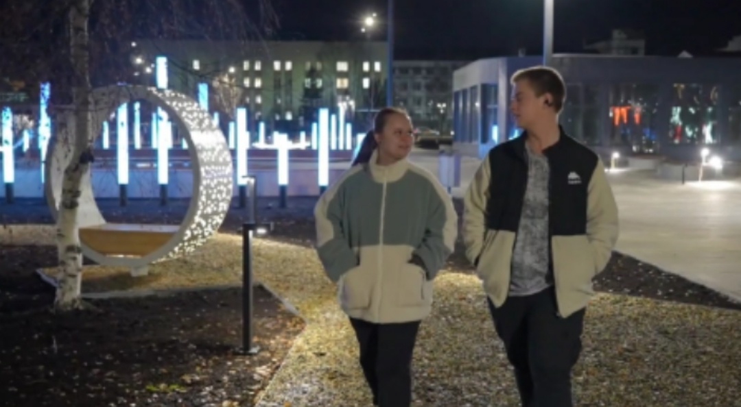    Центральный сквер «Северное сияние» открылся для жителей Югорска