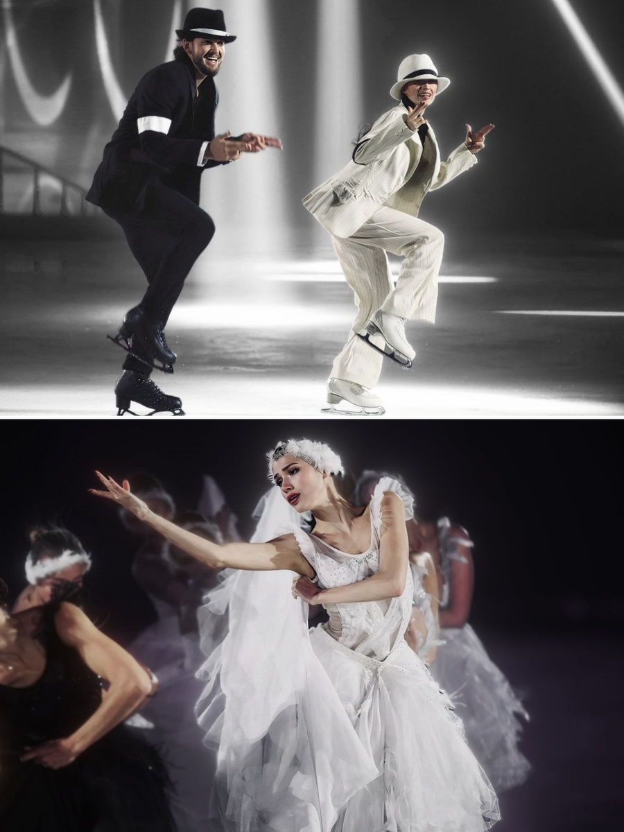 Блистательная Алина Загитова в разных образах на шоу Навки https://t.me/navkashow