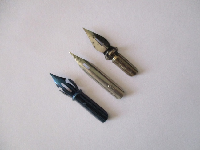 Остроконечные перья