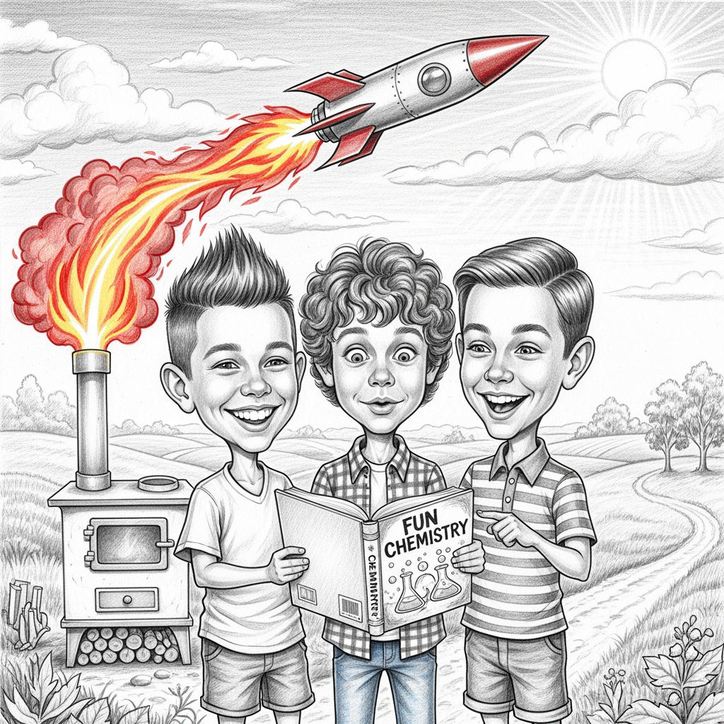 Селитра, сера и уголь