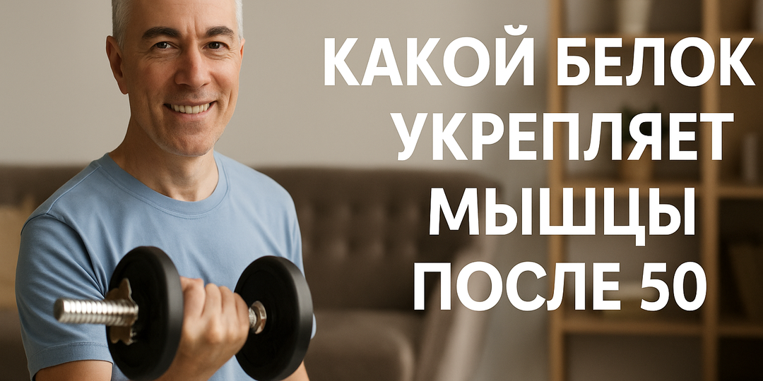 Какой белок укрепляет мышцы после 50 лет: что действительно работает?