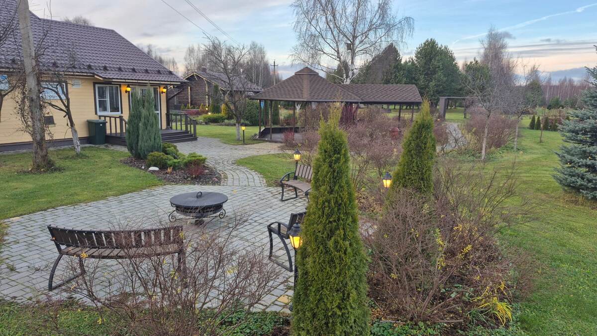 Сад в ноябре основателя LandComp Жанны Мартыновой