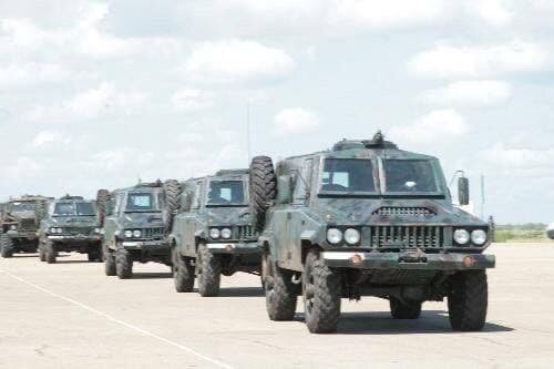   модернизированный ГАЗ-66 в бронеавтомобиль David