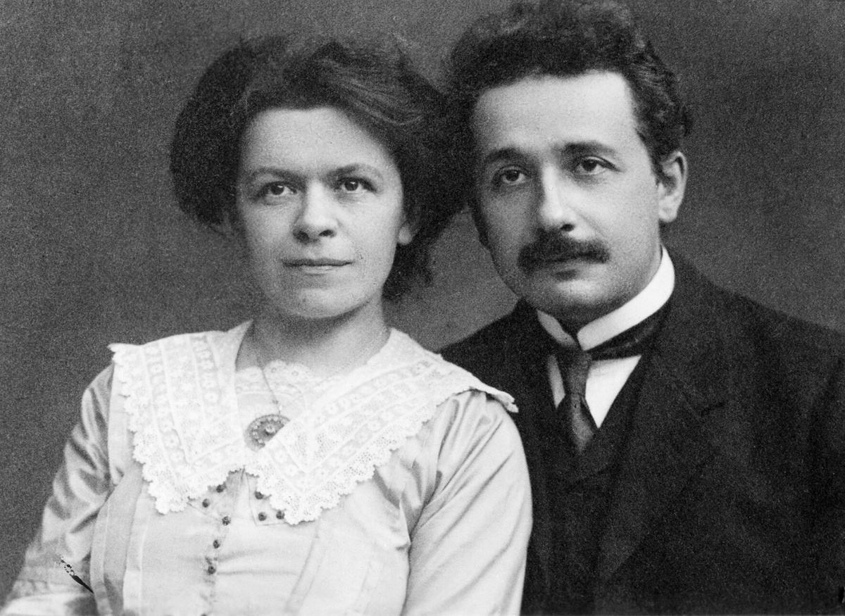 Альберт Эйнштейн и Милева Марич, 1912 год