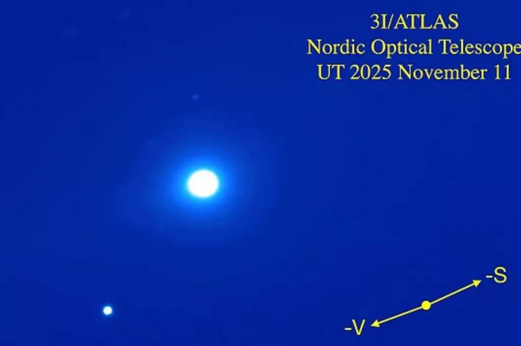 На этой неделе появились новые фотографии (Дэвид Джуитт и Джейн Луу/The Astroner's Telegram)