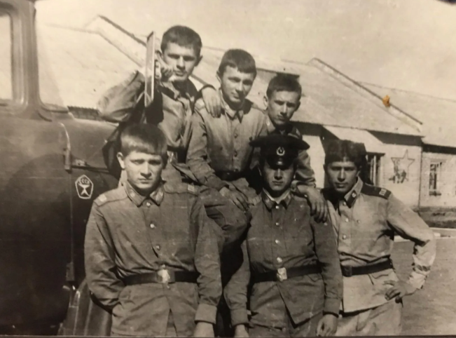 Карданы автороты Мукачевского пограничного отряда на сборах 