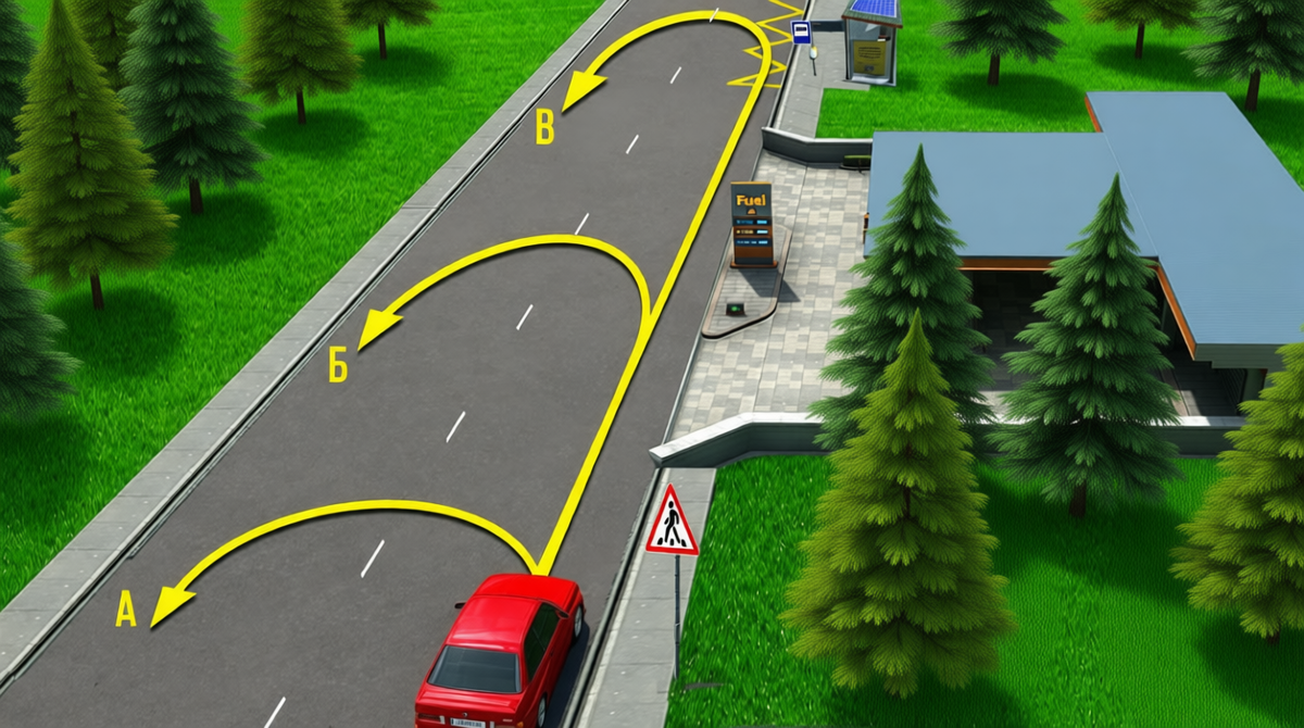 Задача и иллюстрация подготовлены командой Клуб Дорог.
