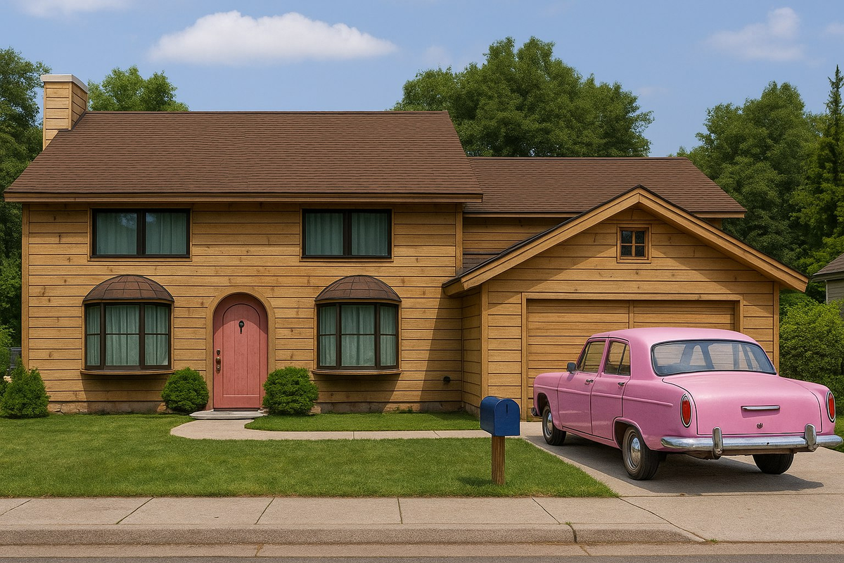 Сколько стоит дом Симпсонов в России?