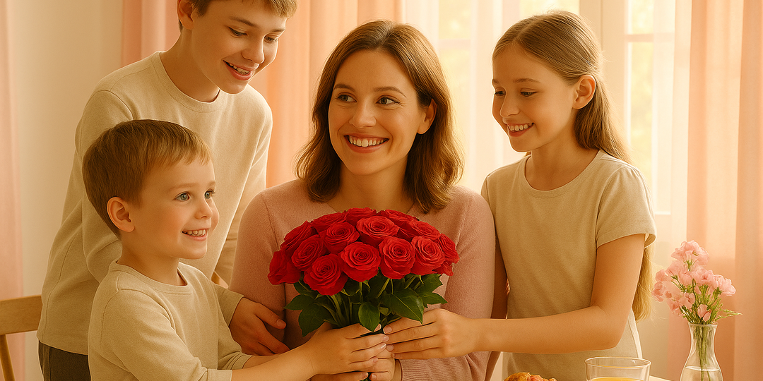 Домашний сценарий оригинального поздравления с Днём матери