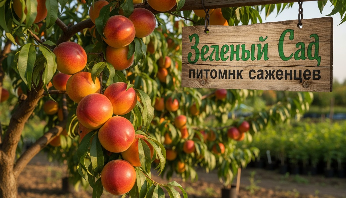 Выращивание саженцев нектарина в Крыму.