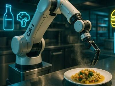    Робокухня готовит до 120 блюд в час и сама моет посуду