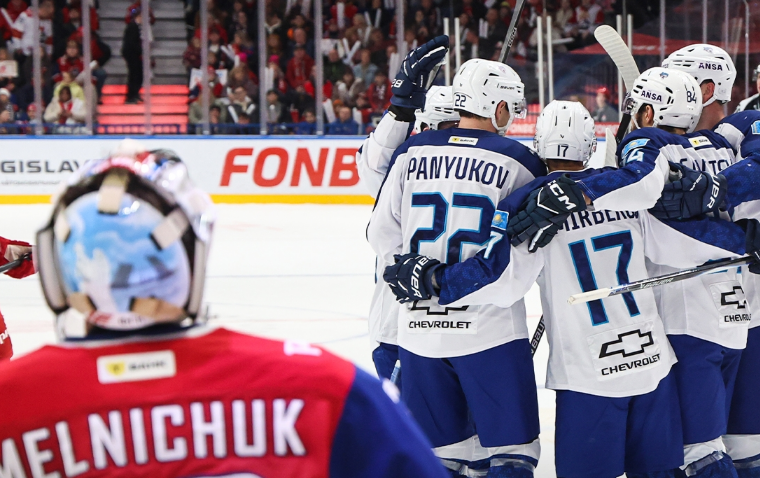 "Локомотив" пропустил четыре безответные шайбы от "Барыса". Фото: соцсети