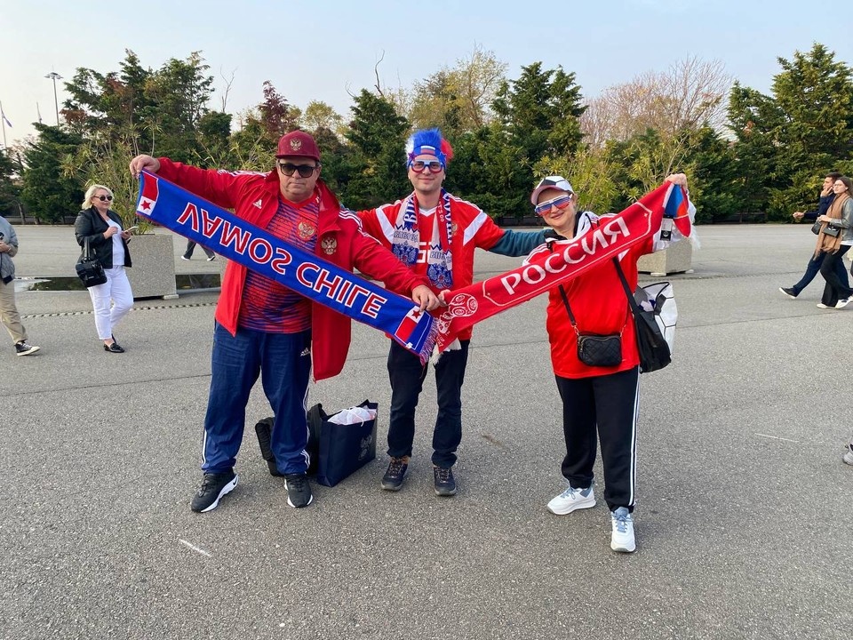    Болельщики прилетели из Магадана, чтобы поддержать сборную Гарик АРОЯН