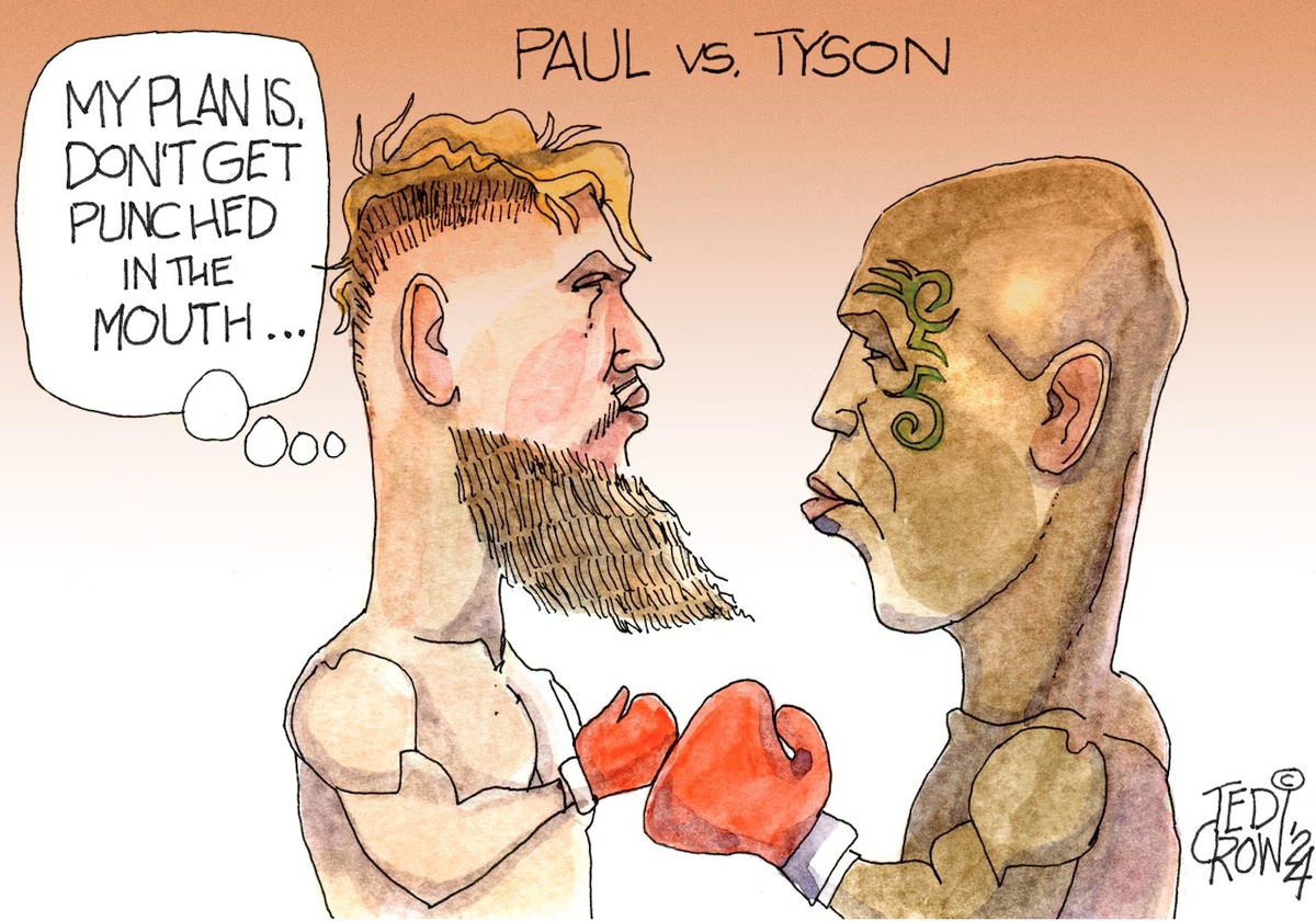 Джейк Пол vs Майк Тайсон