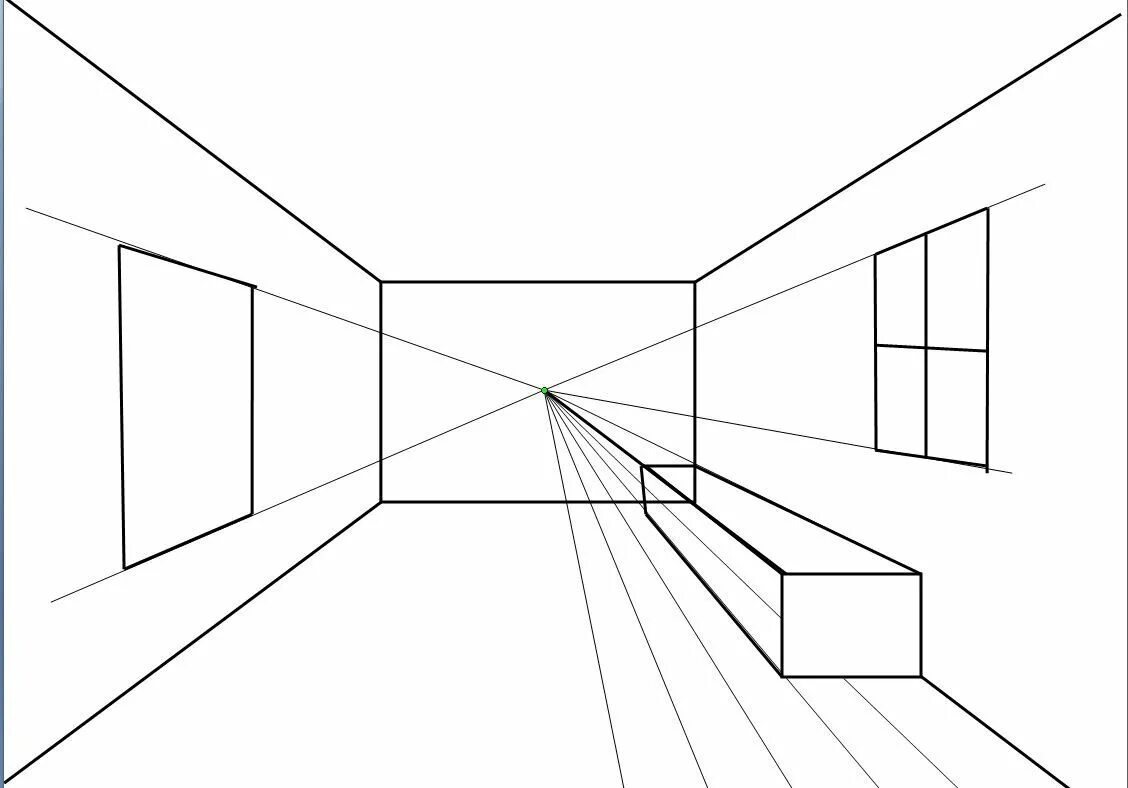правило точки схода