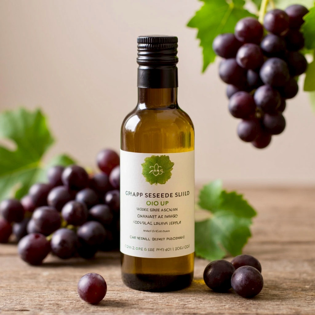 Масло из виноградных косточек. Иллюстрация автора