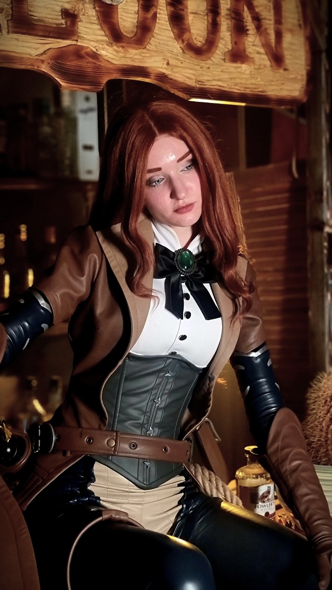 Девушка-вестерн. Кино-Фотостудия «Дикий Запад». Фотомодель Ника.